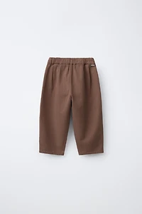 STRAIGHT LEG PANTS WITH POCKETS