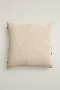 HOUSSE DE COUSSIN FLEURS