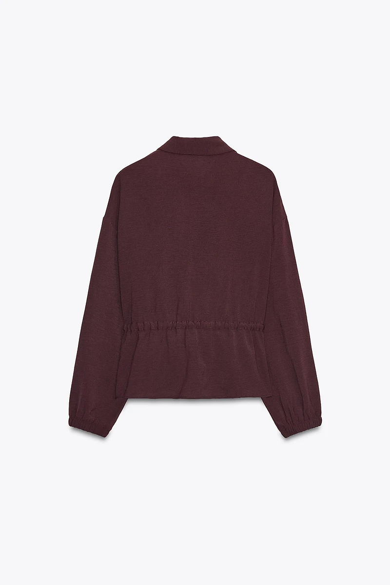 DRAWSTRING SAFARI JACKET
