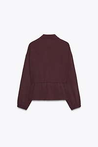DRAWSTRING SAFARI JACKET