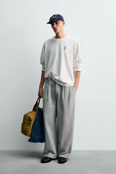 CHAMPION ® X ZARA RELAXED FIT PLEATED PANTS