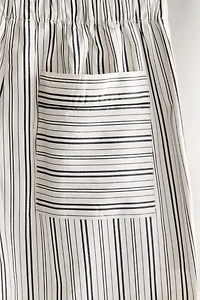 STRIPED COTTON SHORTS
