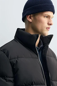 BOXY FIT WATER REPELLENT PUFFER JACKET