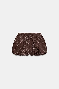 POLKA DOT BALLOON SKORT