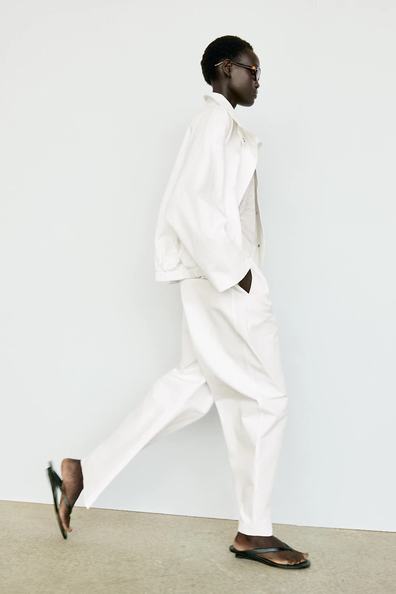 Flowing barrel fit co-ord pants
