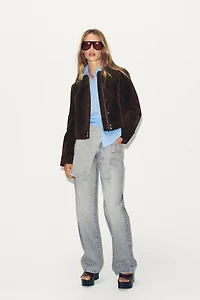 STRIPED POPLIN SHIRT