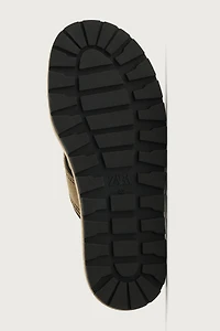 LEATHER STRAP SANDALS