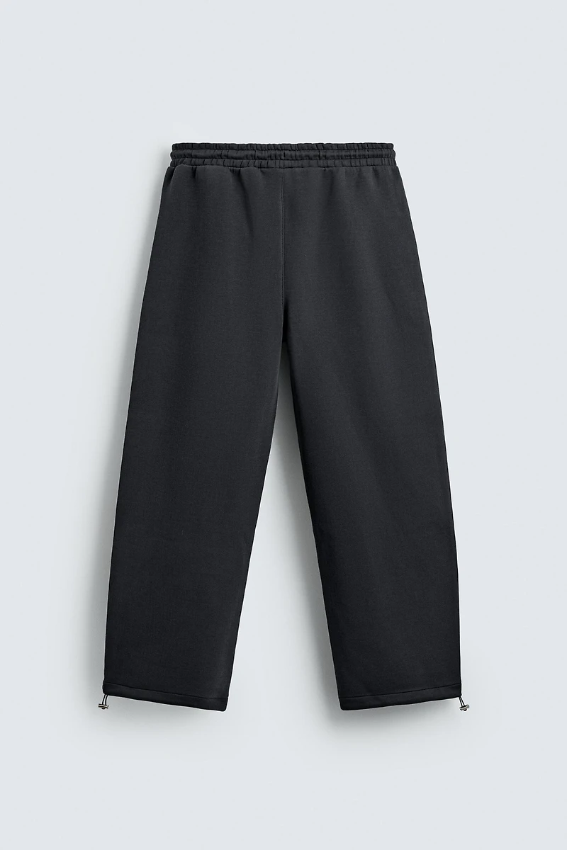 PANTALON JOGGER INTERLOCK COUPE DÉCONTRACTÉE