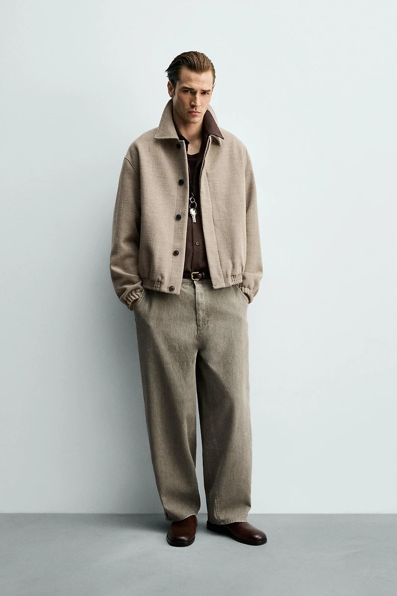 BLOUSON REGULAR FIT STRUCTURÉ