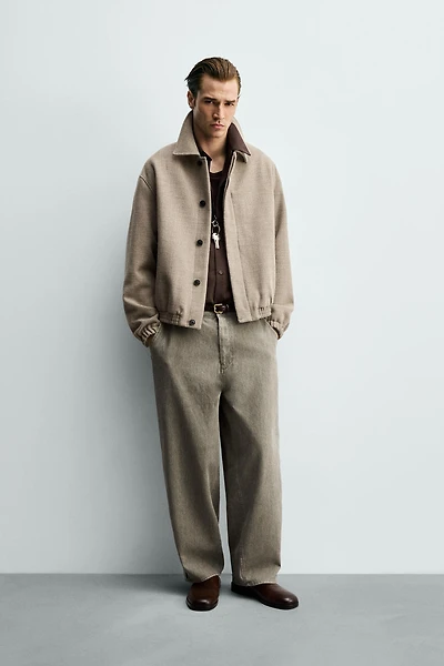 BLOUSON REGULAR FIT STRUCTURÉ