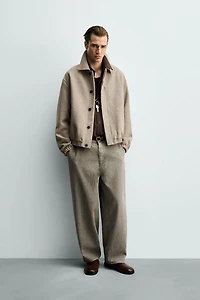 BLOUSON REGULAR FIT STRUCTURÉ