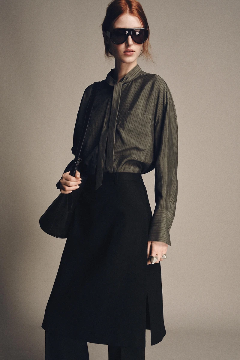 PANTALON DROIT PARÉO ZW COLLECTION