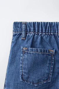 DENIM BERMUDA SKIRT