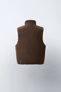 REVERSIBLE FLEECE VEST