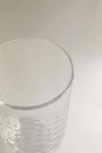 VERRE MOTIF RELIEF