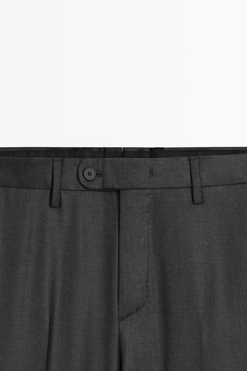 Pantalon de costume en laine froide