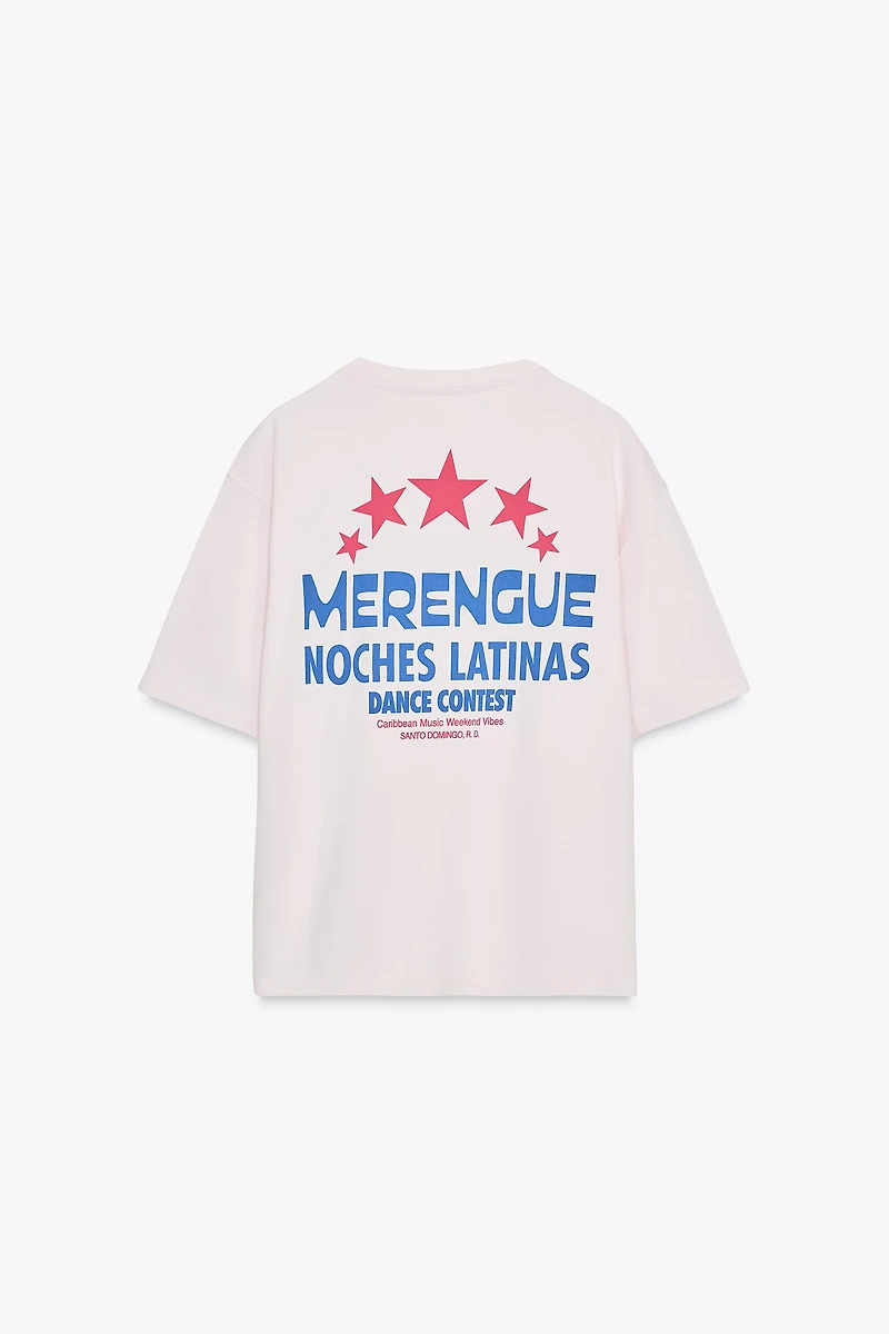 TEXT PRINTED T-SHIRT