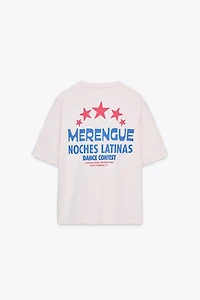 TEXT PRINTED T-SHIRT