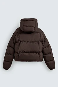 CROPPED FIT PUFFER JACKET