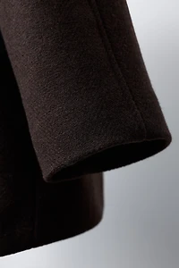 WOOL BLEND CLOTH COAT