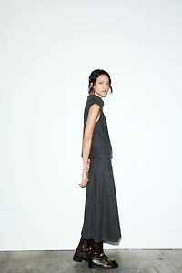 SOFT A-LINE SKIRT