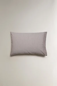 KIDS' YARN-DYED CHECK PILLOWCASE
