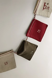 GUIRLANDE CALENDRIER DE L’AVENT BRODERIE NOËL