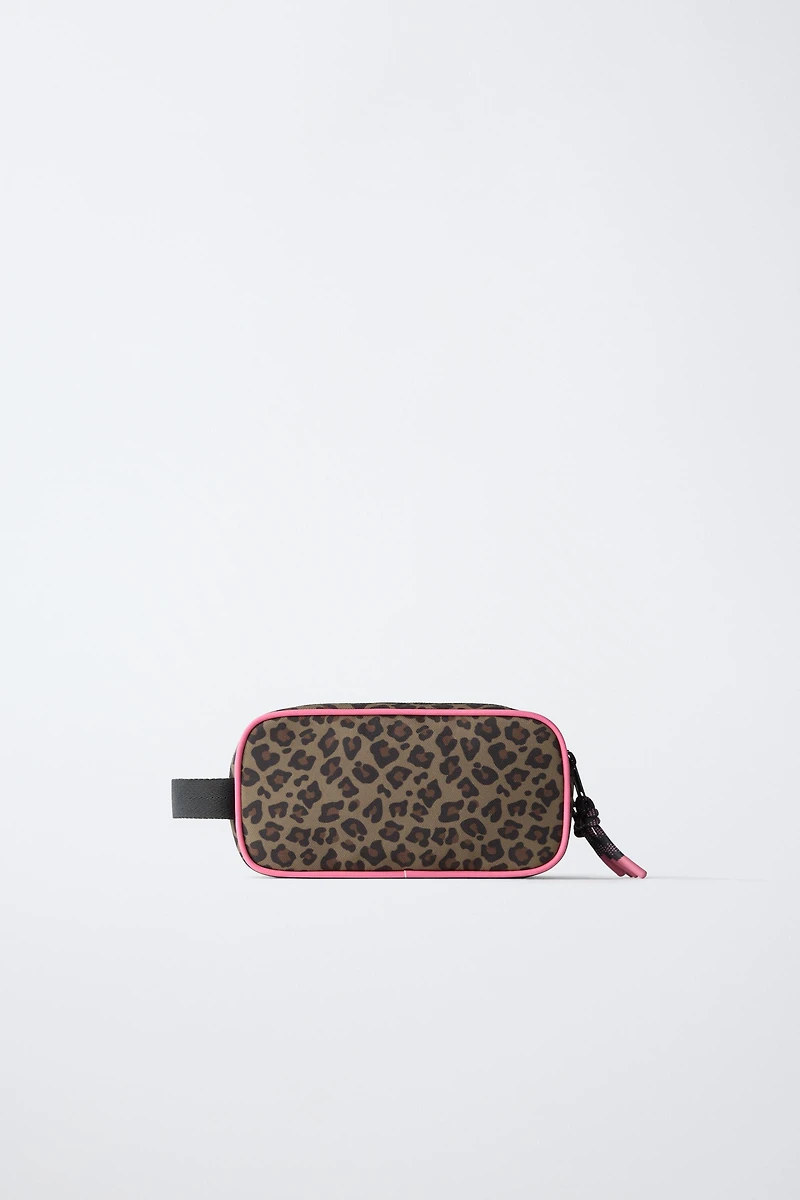 ANIMAL PRINT POUCH