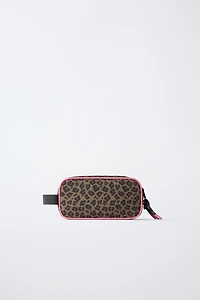 ANIMAL PRINT POUCH