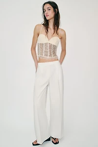 SEQUIN CORSET TOP