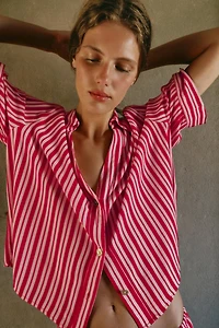 FLOWY STRIPED SHIRT