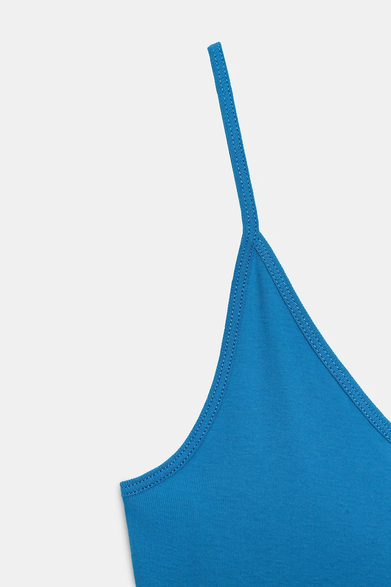 LONG STRAP DRESS