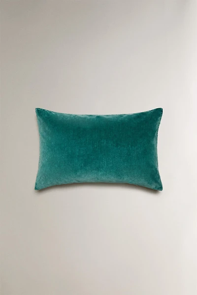 VELVET THROW PILLOW COVER