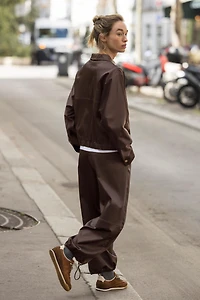 SATIN BALLOON PANTS