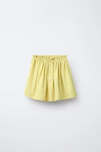 GINGHAM CHECK SKORT