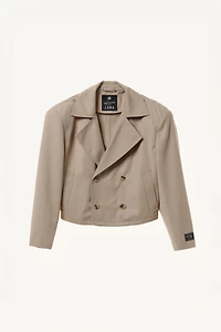 BOXY FIT SHORT TRENCH COAT WILLY CHAVARRIA X ZARA