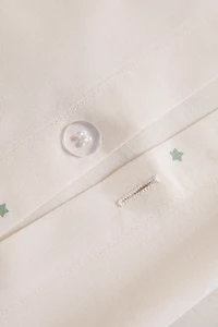 HOUSSE DE COUETTE ENFANT COTON ÉTOILES