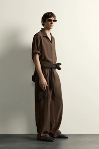 CHEMISE POLO FLUIDE COUPE DÉCONTRACTÉE