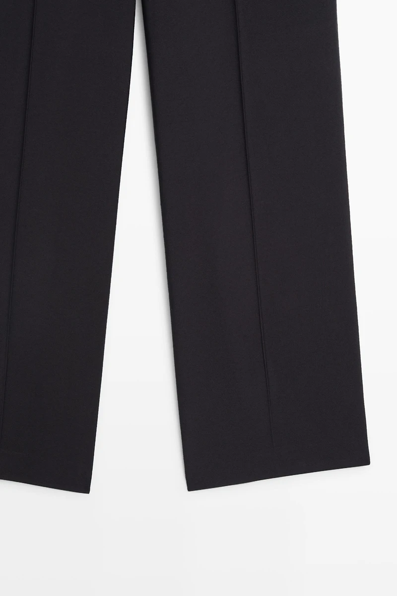 Pantalon droit fluide