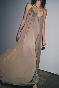 ZW COLLECTION SATIN MAXI DRESS