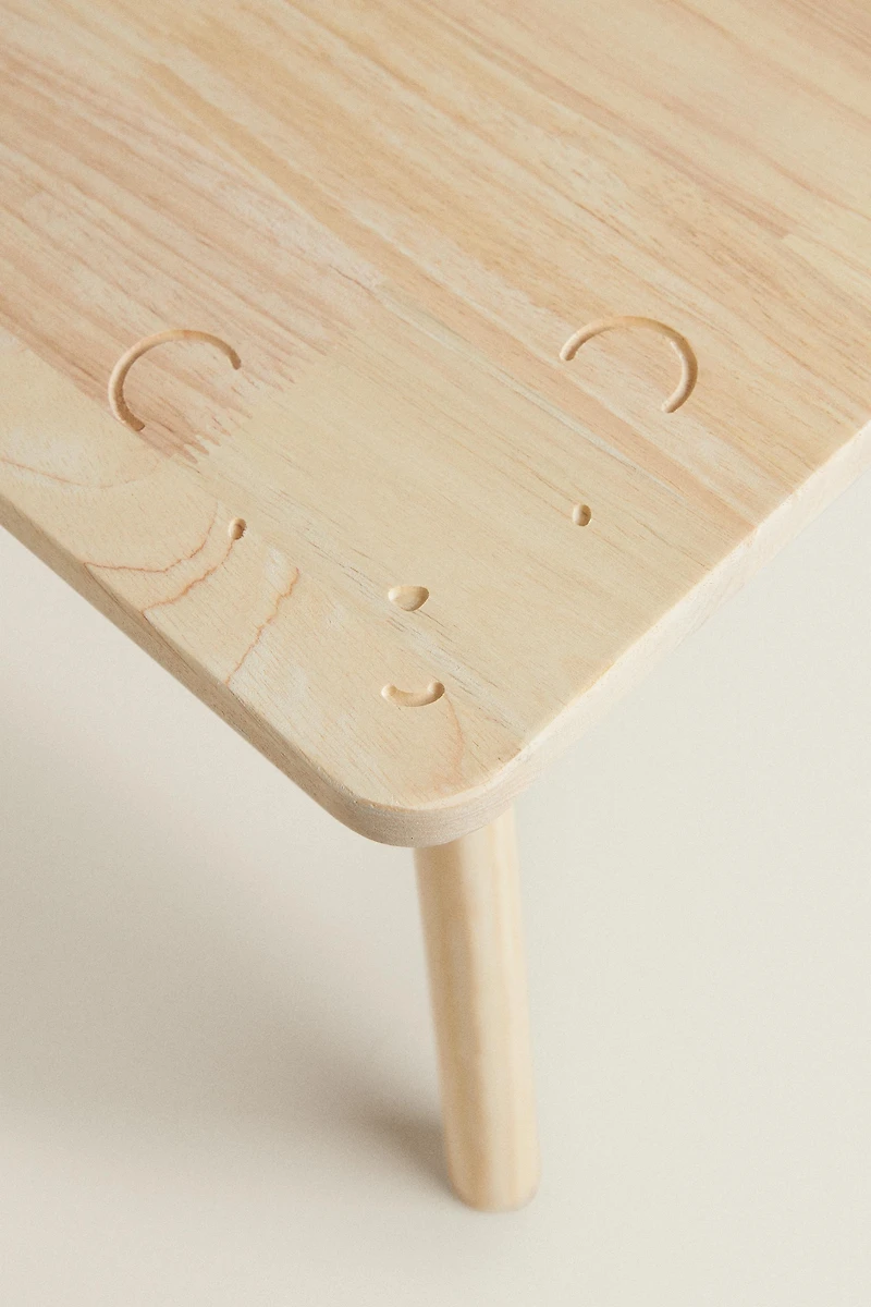BEAR WOODEN TABLE