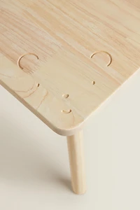 BEAR WOODEN TABLE