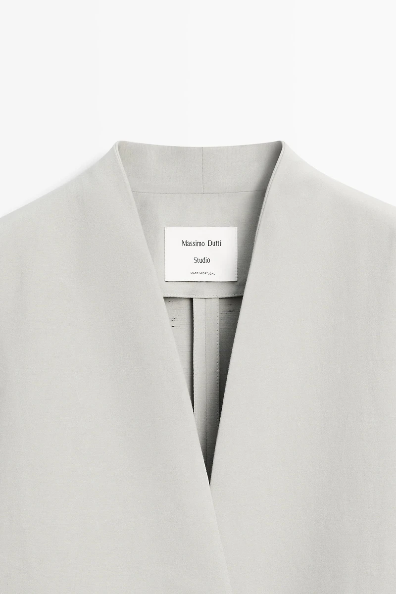 Suit blazer with button detail - STUDIO