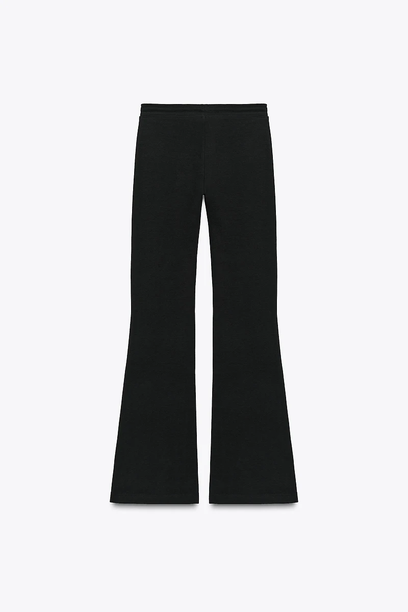 INTERLOCK FLARE PANTS