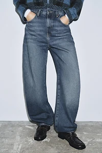 ZW COLLECTION HIGH-WAIST BALLOON JEANS