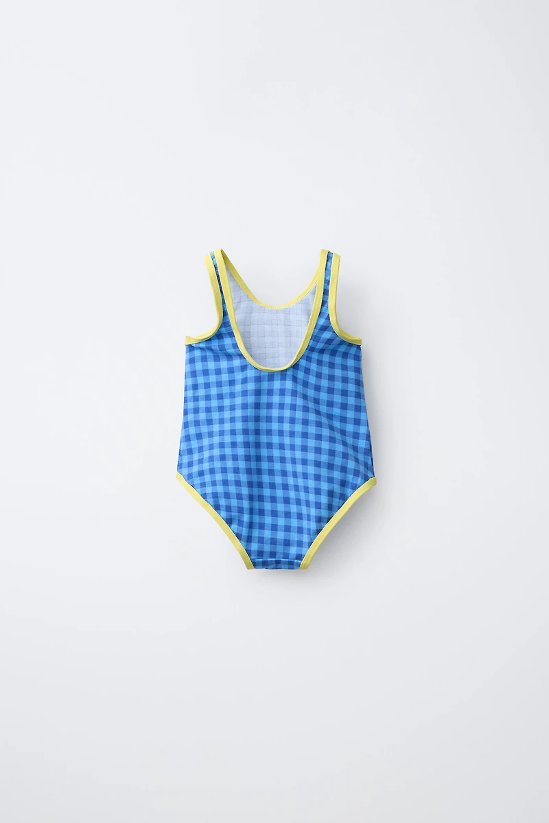 2-6 ANS/ MAILLOT DE BAIN À CARREAUX CASA LAWA X ZARA KIDS