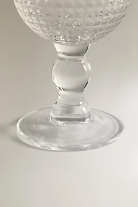 VERRE À PIED RELIEF