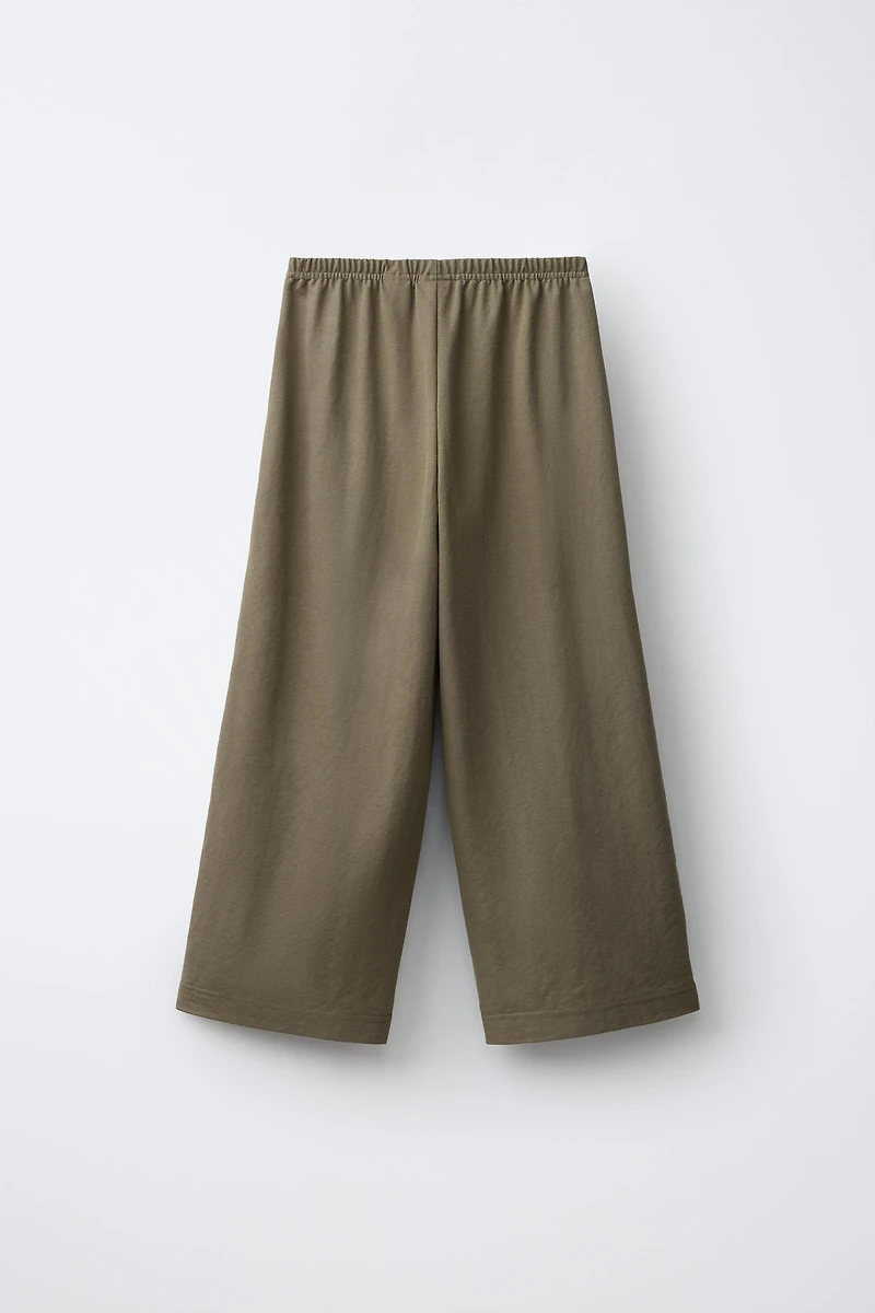 PANTALON WIDE LEG STYLE PYJAMA