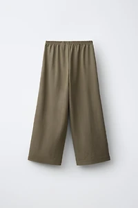PANTALON WIDE LEG STYLE PYJAMA