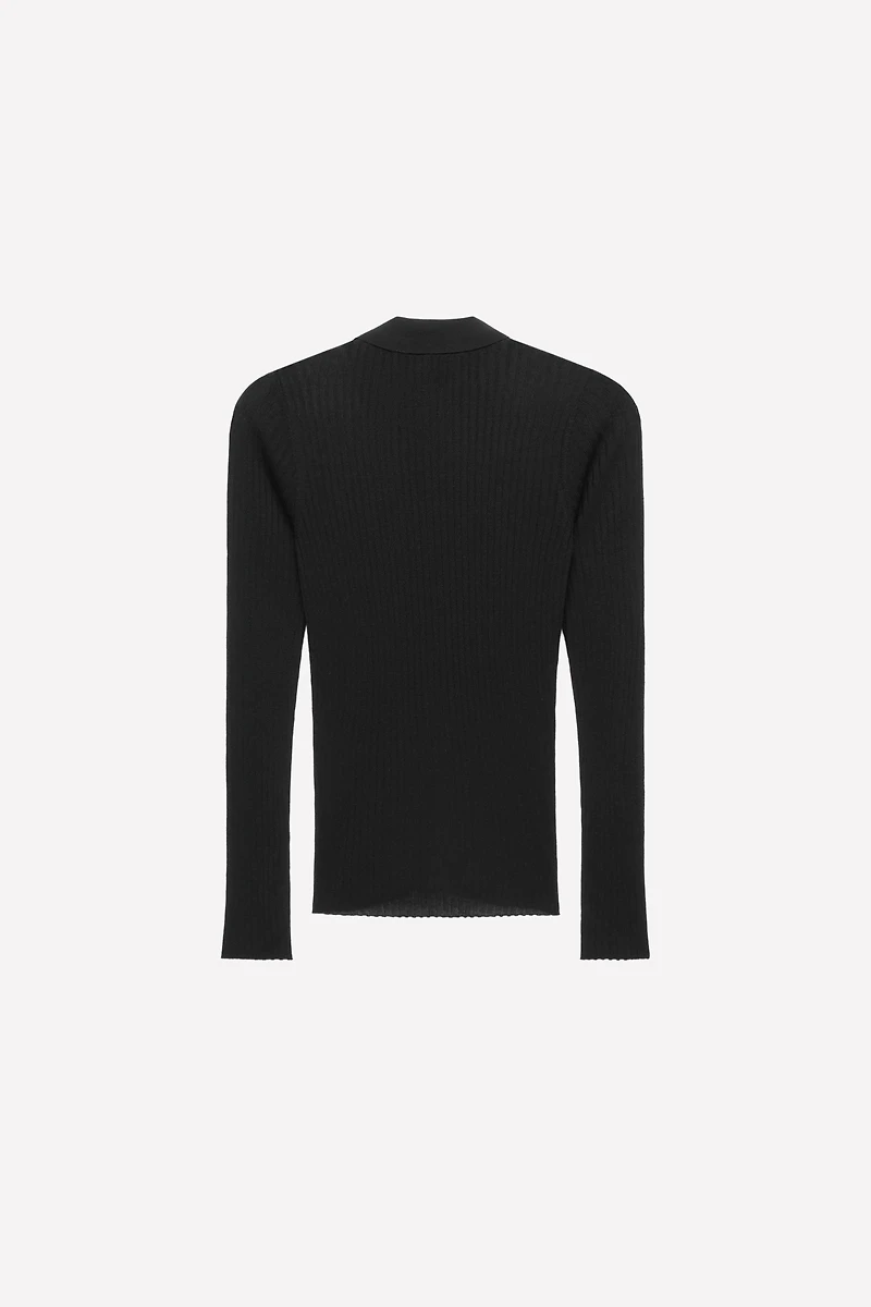KNIT WOOL - SILK SHIRT LUDOVIC DE SAINT SERNIN x ZARA